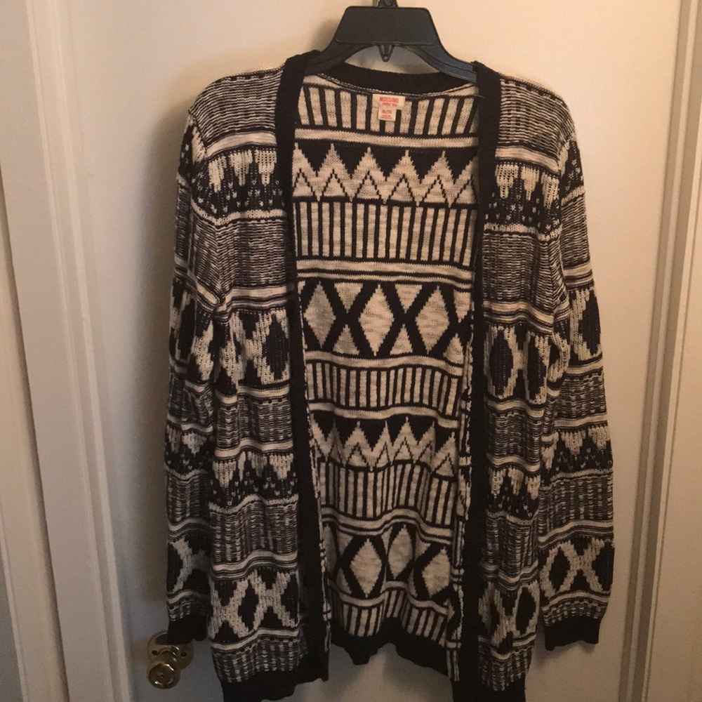 Navy cardigan